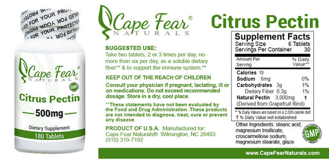 Citrus Pectin - Cape Fear Naturals, LLC