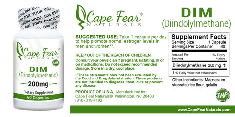 2 DIM and 2 Flax Oil Combo Deal- Save $5! - Cape Fear Naturals, LLC