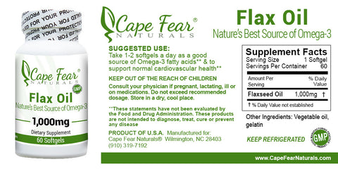 2 DIM and 2 Flax Oil Combo Deal- Save $5! - Cape Fear Naturals, LLC