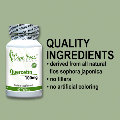 quality ingredients, derived from all natural flos sophora japonica, no fillers, no artificial coloring